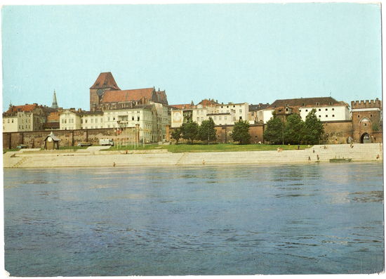 Открытка, Европа, ХХ в. Чистая.