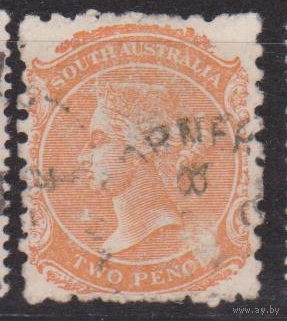 Британские колонии Королева Виктория Известные  Люди личности Южная Австралия 1868 или 1876 год лот 9 перфорация 10