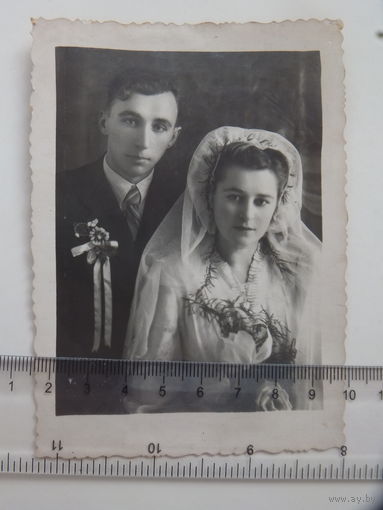 Фото на память  свадьба   1950-е