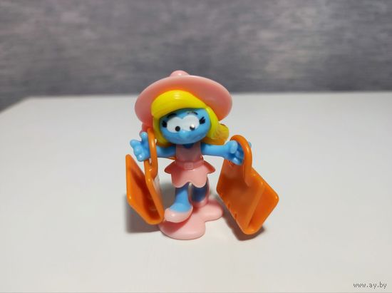 Смурфетта смурф фигрука статуэтка игрушка киндер kinder