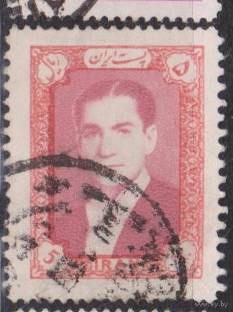 Мохаммад Реза Шах Пехлеви Известные люди Личности Иран 1956 год  лот 16