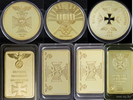 Золото Рейхсбанка Германия 7 шт