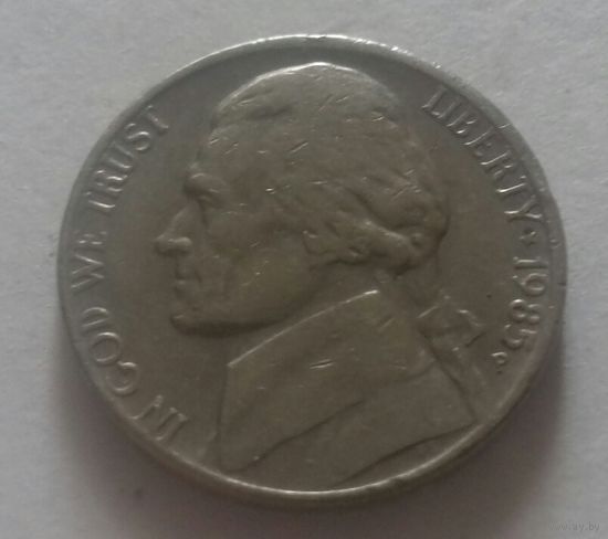 5 центов, США 1985 Р