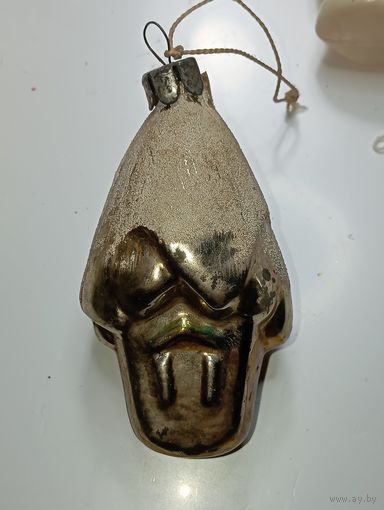 Ёлочная игрушка  - Избушка . СССР  .