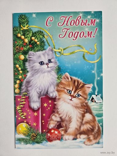 Кот АВ-Принт С новым годом