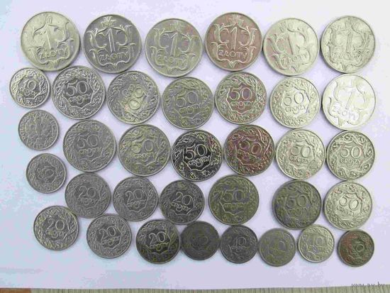 35 монет Польши