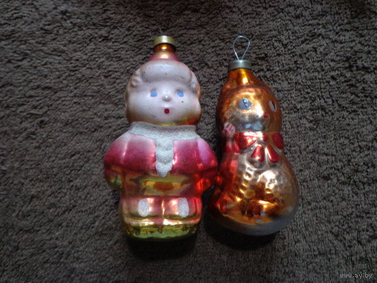 Елочные игрушки. ЛОТОМ.