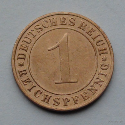 Германия 1 рейхспфенниг, 1934 F