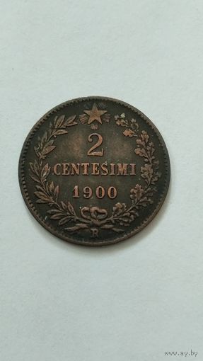2 чентизимо 1900г.