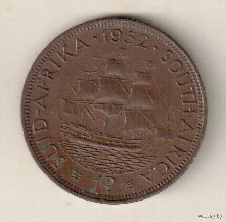 Южная Африка 1 пенни 1952