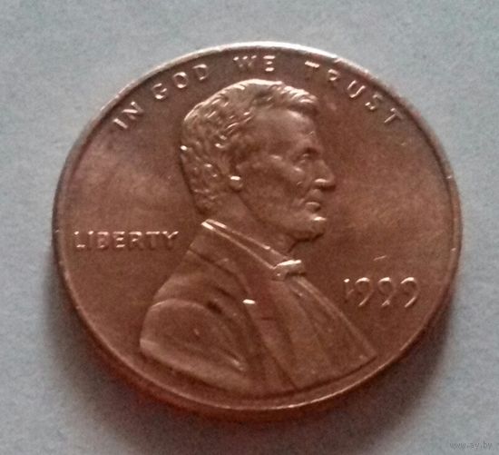 1 цент США 1999, 1999 D