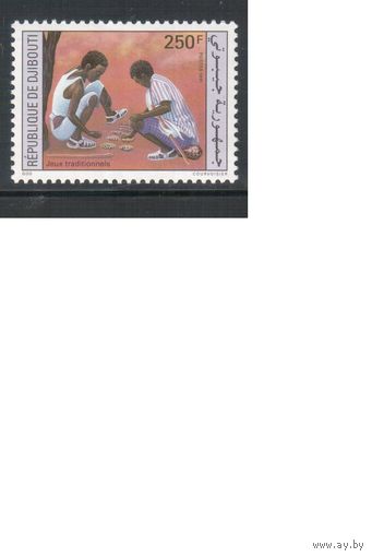 Джибути-1991 (Мих.554) **  , Игры(одиночка)