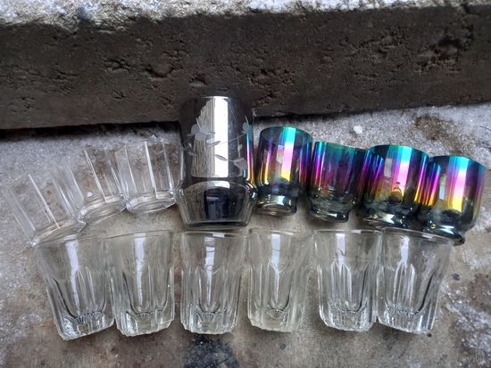 Стаканы СССР, 14шт. цена за все