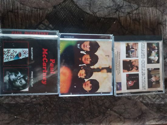Audio CDs Albums BEATLES 3шт зарубежные