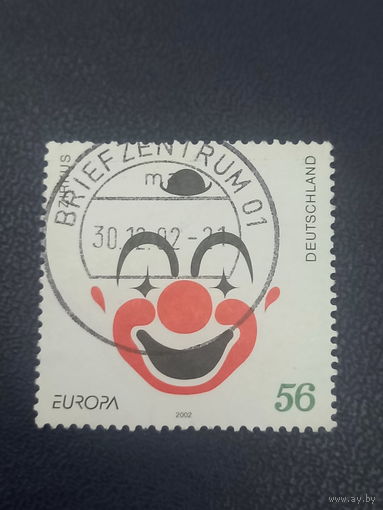 Германия 2002г. Европа, цирк Михель.