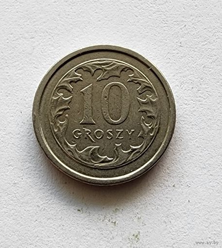 Польша 10 грошей, 2003