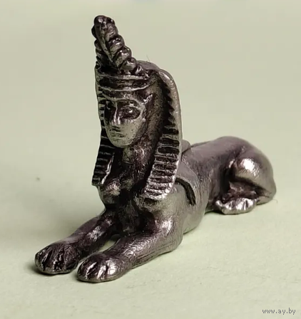 Статуэтка миниатюра Сфинкс Египетский мост в Санкт-Петербурге Оловянный сплав