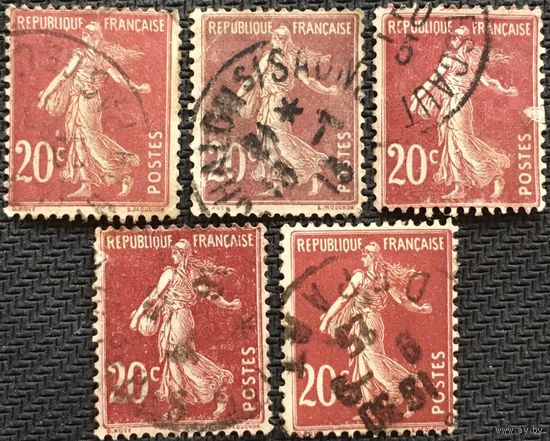 ЦІКАВІЦЬ АБМЕН! 1907, сейбіт, 20 сантымаў