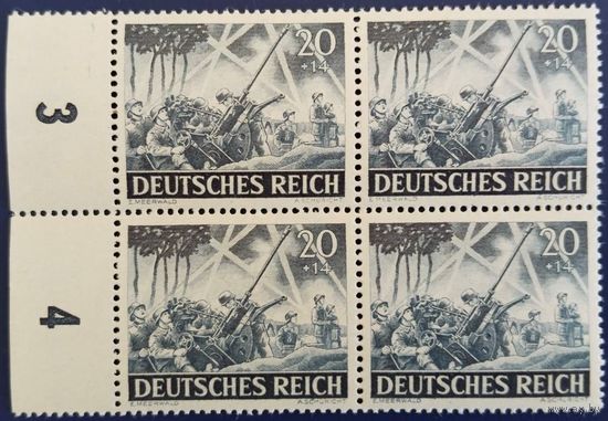 Квартблок. Зенитчики. Эрликон. З Рейх. 1943 г.