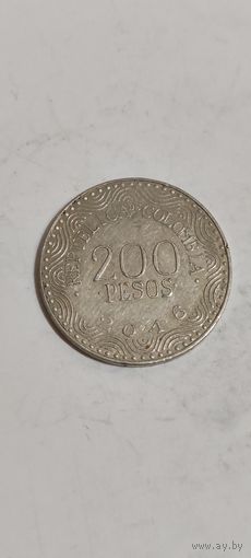 Колумбия 200 песос 2016