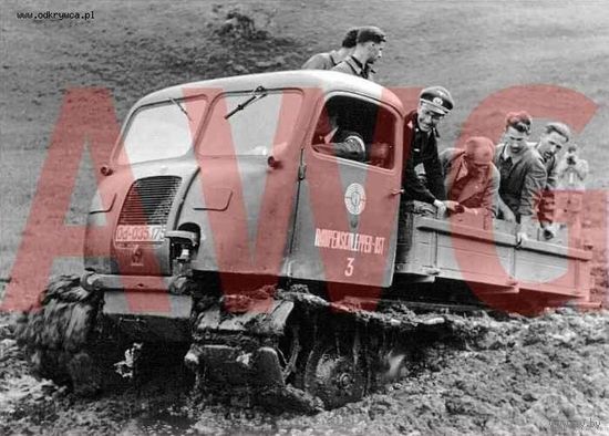 Доп.трак для болотистой местности к немецкому тягачу RSO ( предпоследнее фото для примера)