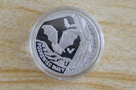 Польша 20 злотых 2010 Летучая мышь