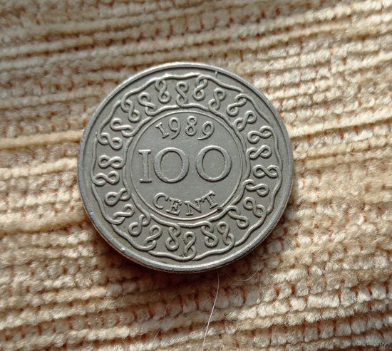 Werty71 Суринам 100 центов 1989