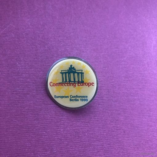 Берлин, Германия.Международная молодёжная палата(JCI). Европейская конференция 1999 год(тяж.+гор. эмаль)