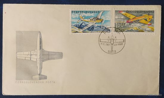 Чехословакия 1967 КПД День авиаций.