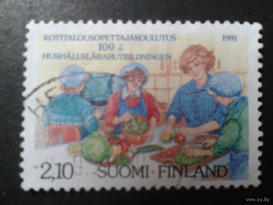 Финляндия 1991 на кухне