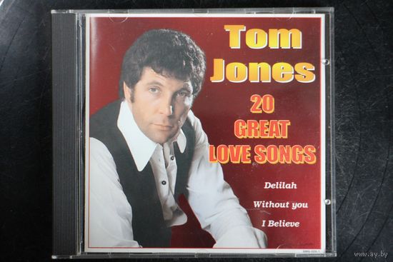 Tom Jones - 20 Great Love Songs (2001, CD)