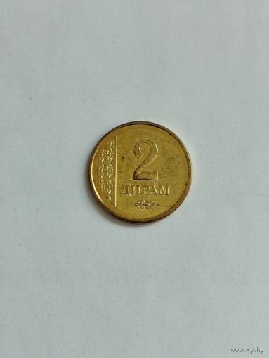 2 дирам Таджикистан.