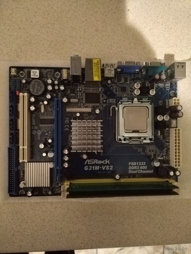 Материнская плата рабочая LGA 775