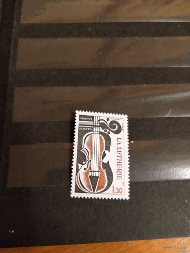 1979 Франция чистая клей MNH** искусство культура выпускалась одиночкой (4-2)