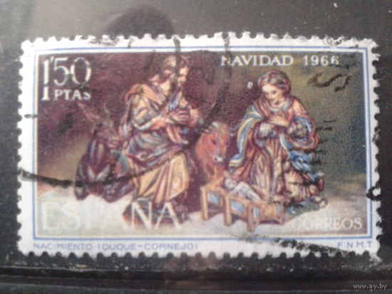 Испания 1966 Рождество, искусство