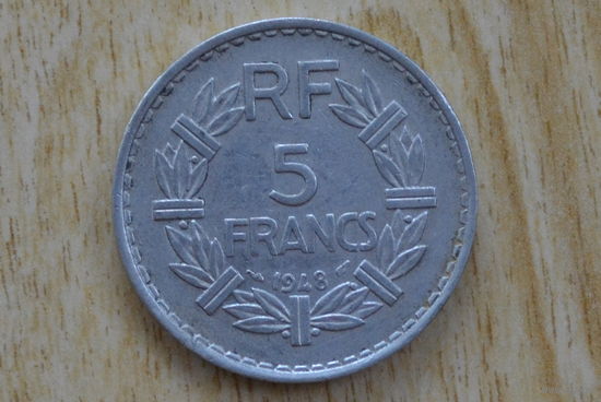 Франция 5 франков 1948