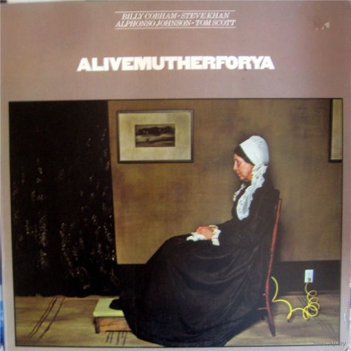 Billy Cobham, Steve Khan, Alphonso Johnson, Tom Scott – Alivemutherforya, LP, USA 1978