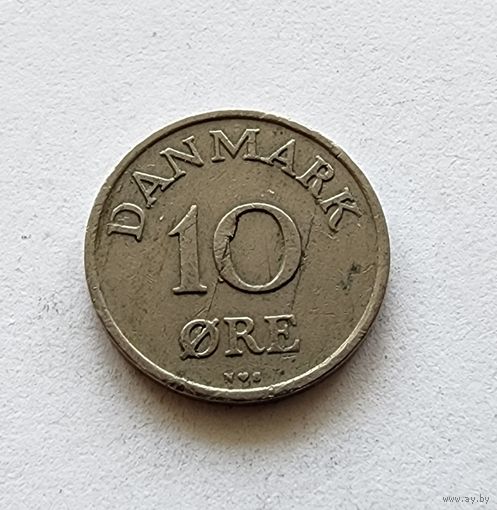 Дания 10 эре, 1949