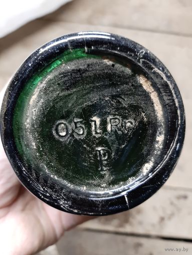 Бутылка 0,5L . Клейма.