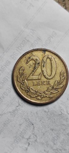 Албания 20 лек 2012