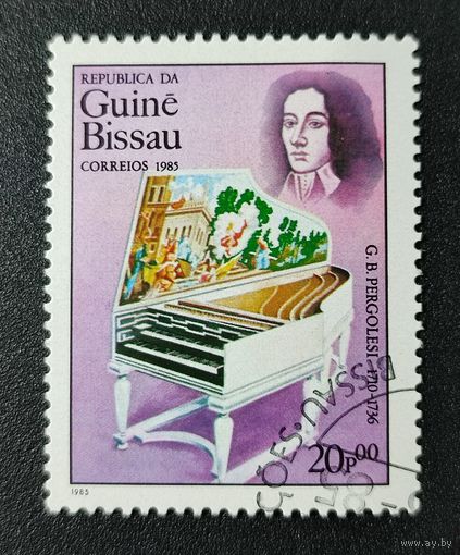 Марка Гвинея Бисау 1985г. 2.6