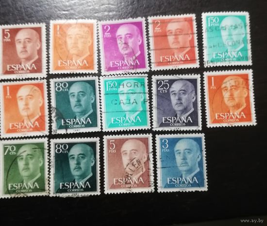 Испания 1955 Франко
