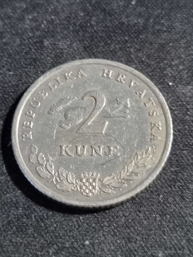 Хорватия 2 куны 2001