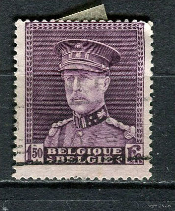 Бельгия - 1931/1932 - Король Альберт I 1,50Fr - [Mi.307] - 1 марка. Гашеная.  (Лот 23Fh)-T25P16