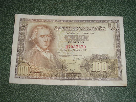 Испания, 100 Песет 1948