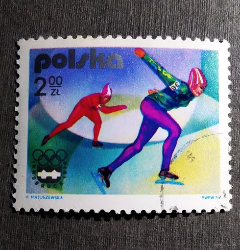 Марка Польша 1976 год Олимпийские игры