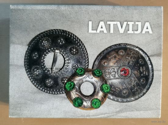 Латвия, города на спичечных коробках, ЗАСТЕЖКИ, 7 х 5 х 2 см, спички