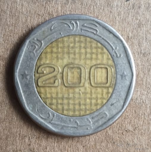 Алжир 200 динаров, 2012 г., 50 лет Независимости, KM# 140