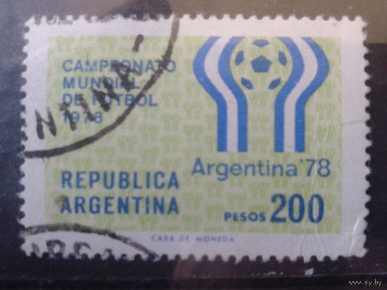 Аргентина 1978 Футбольная эмблема