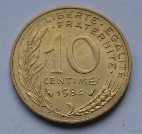 Франция, 10 сантимов 1984 г.